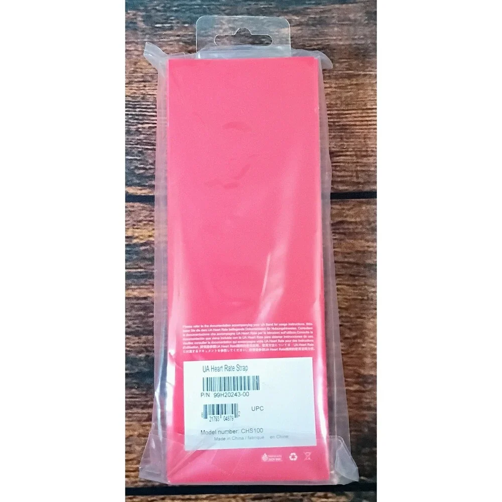 Under Armour Heart Rate Strap HTC Replacement Band Black CHS100 UA HealthBox NEW